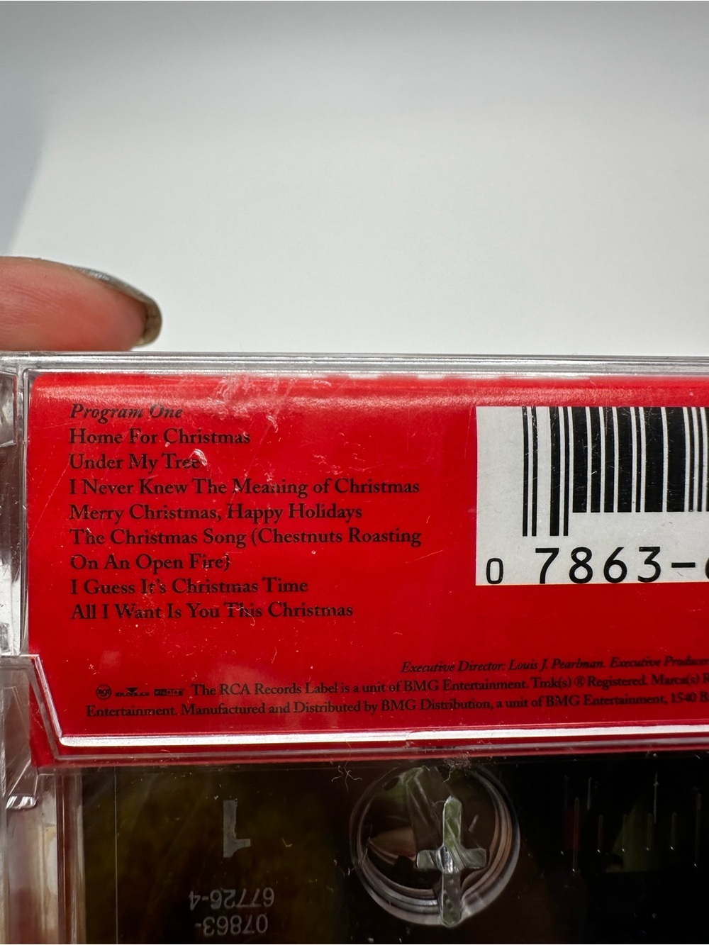 NSYNC Home For Christmas Cassette Tape Home Collector’s Item Vintage - Picture 3 of 4